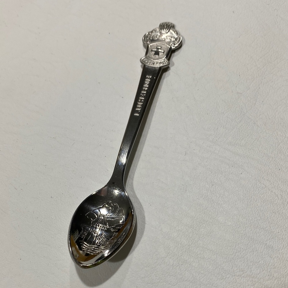 Rolex Lucerne Bucherer  Souvenir Spoon with Crest